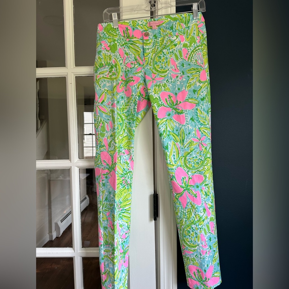 NWOT Lilly Pulitzer Kelly Ankle Pants, Size 4
